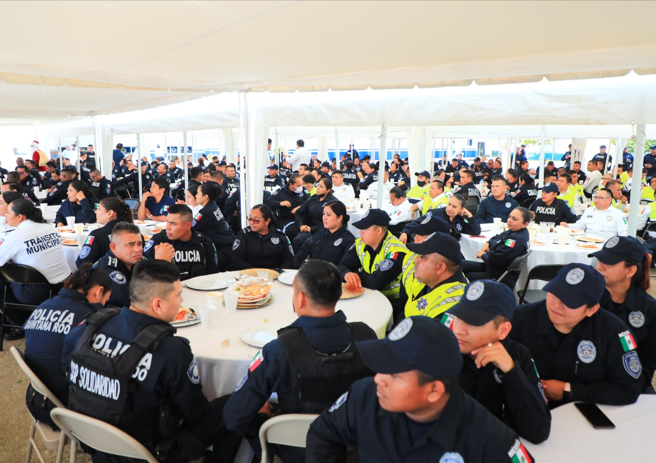 Anuncia Lili Campos bono para los policías – H. Ayuntamiento de Solidaridad