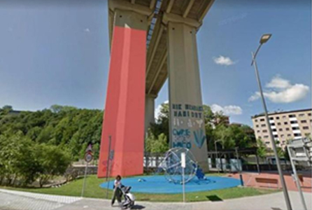 El Ayuntamiento pone en marcha desde hoy una votación popular para elegir la imagen del mural que se pintará en la columna de la N1 - Noticias