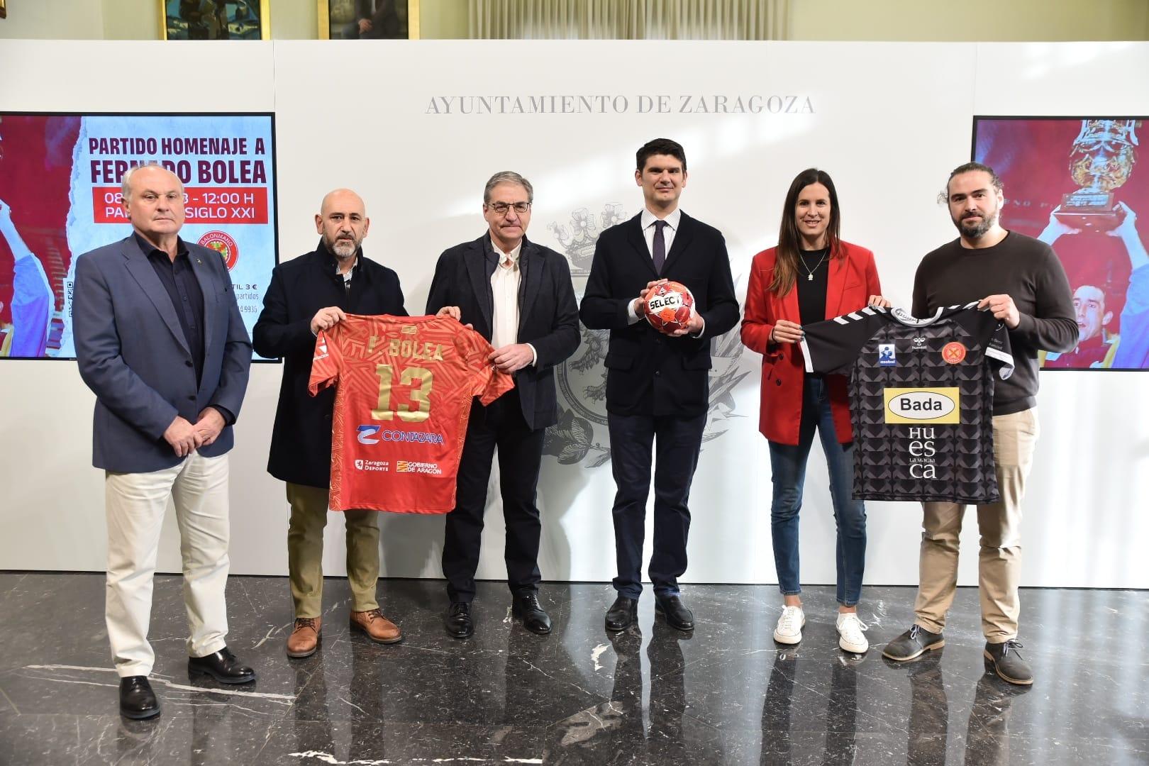 El CDM Siglo XXI acogerá un partido de balonmano en homenaje a Fernando Bolea. Noticia. Ayuntamiento de Zaragoza