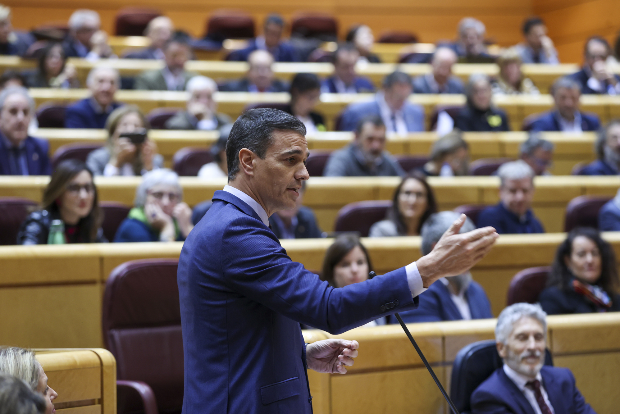 "Hay una mayoría de españoles que quieren que les gobiernen desde el progreso" [Presidente/Actividad]
