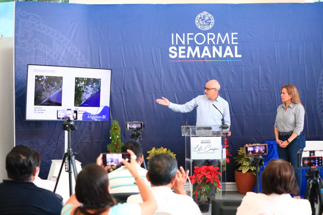 Lili Campos pide a Aguakan explique acciones – H. Ayuntamiento de Solidaridad