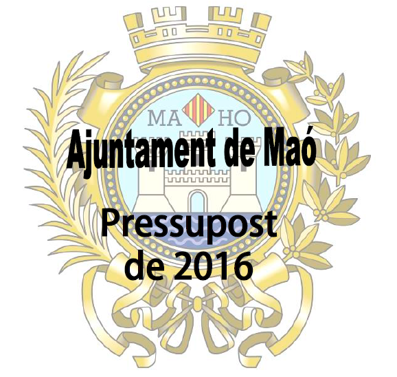 Pressupost 2016