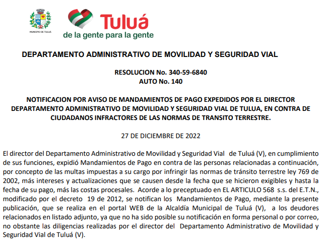RESOLUCION 340-59-6840