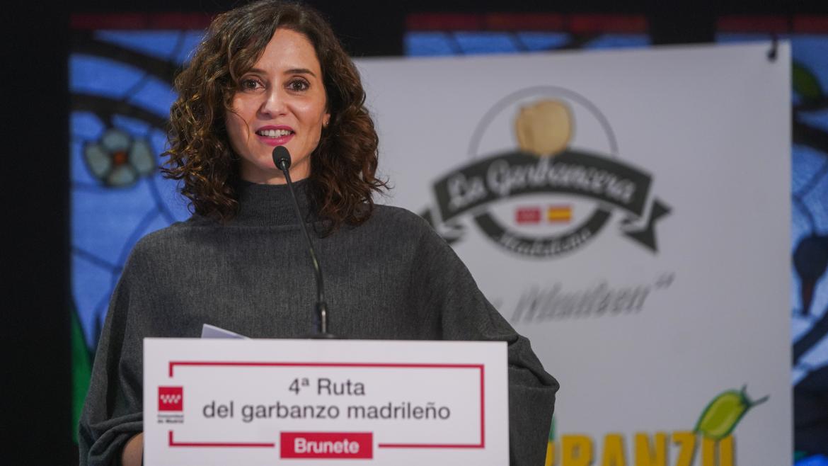 Díaz Ayuso anima a consumir el garbanzo madrileño y destaca el uso de la tecnología para mejorar la calidad y competitividad de su cultivo