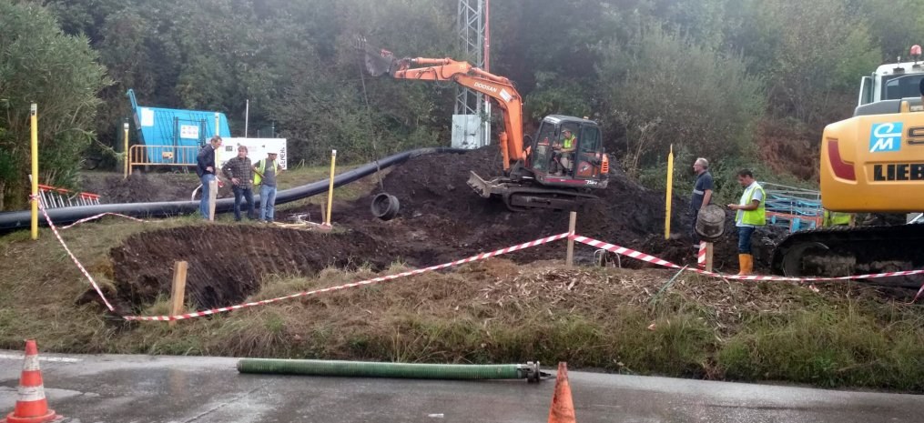El Ayuntamiento ha invertido 288.000 euros en la reparación de la red principal de abastecimiento de agua y la construcción del by-pass