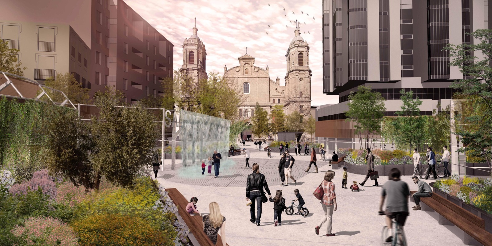 El Gobierno de Zaragoza licita el parking de Salamero para un periodo de 40 años, con 100 plazas para recarga de vehículos eléctricos y espacios para la entrega y recogida de paquetería. Noticia. Ayuntamiento de Zaragoza
