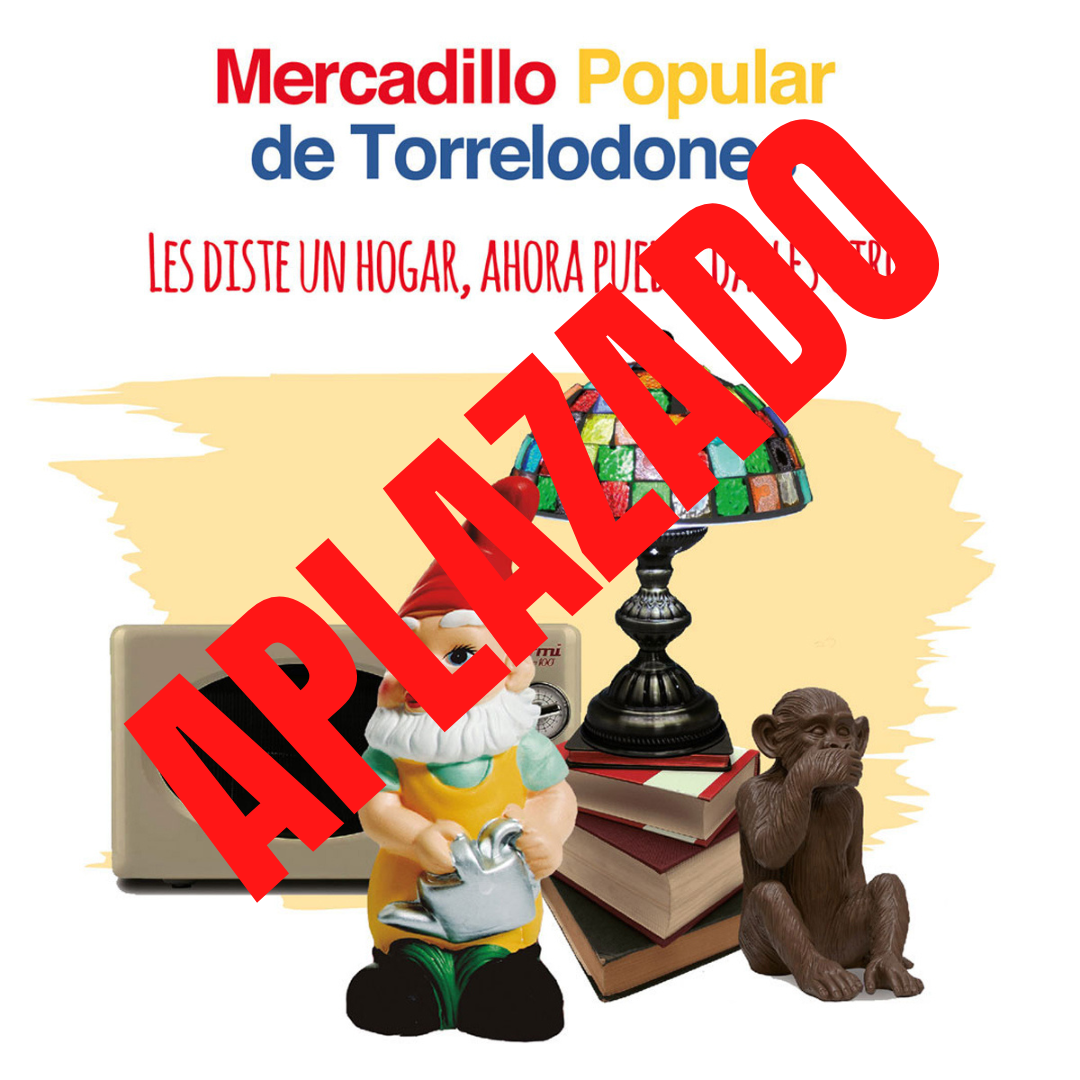 El Mercadillo Popular aplazado al 22 de enero