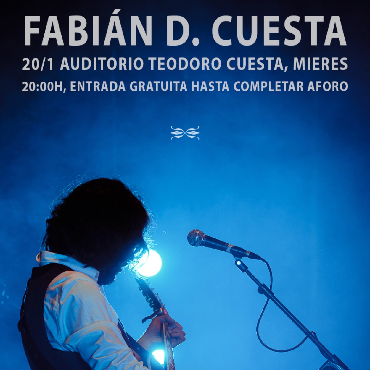 El concierto de Fabián D. Cuesta y el espectáculo de cuentos y teatro “Brujas, los cuentos escondidos" protagonizan la programación cultural de la semana