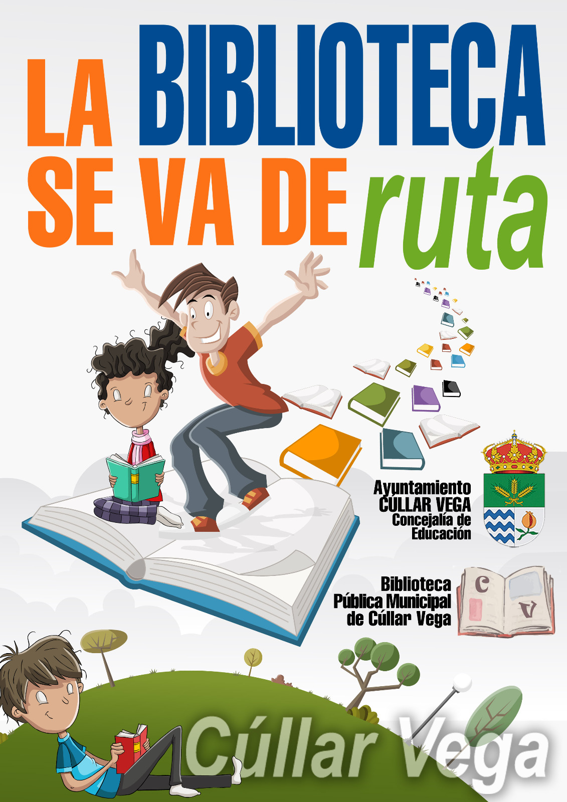El proyecto ‘La biblioteca se va de ruta’ nutrirá de libros a todos los centros educativos de Cúllar Vega
