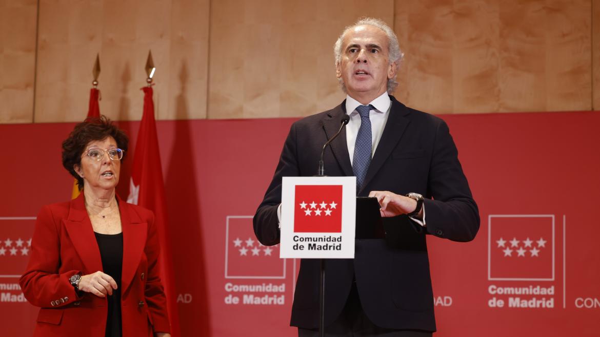 La Comunidad de Madrid activa medidas preventivas ante la falta de información fiable sobre la situación de la pandemia de COVID-19 en China