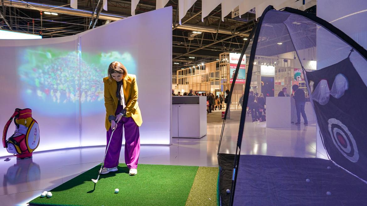 La Comunidad de Madrid despliega en FITUR una estrategia para atraer turismo de golf