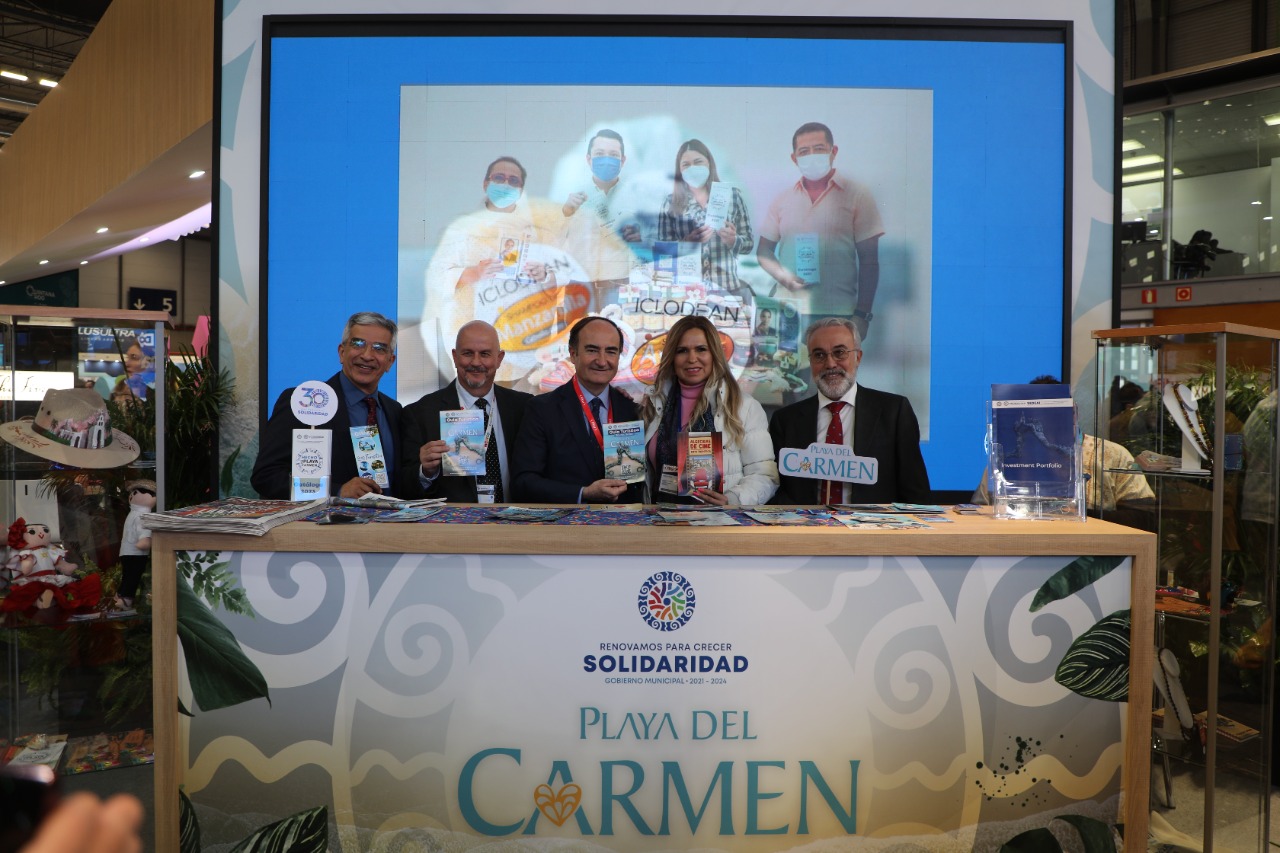 Playa del Carmen, más presente que nunca en la FITUR – H. Ayuntamiento de Solidaridad