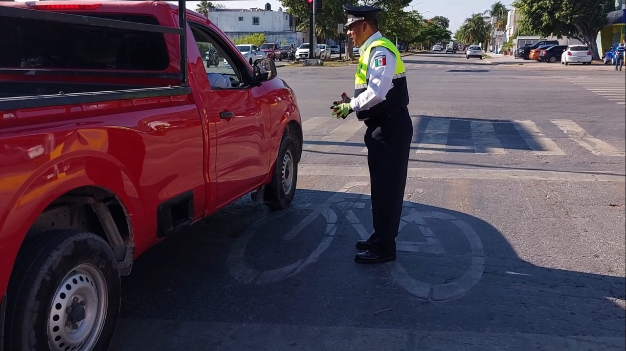Realizan labores de educación vial – H. Ayuntamiento de Solidaridad