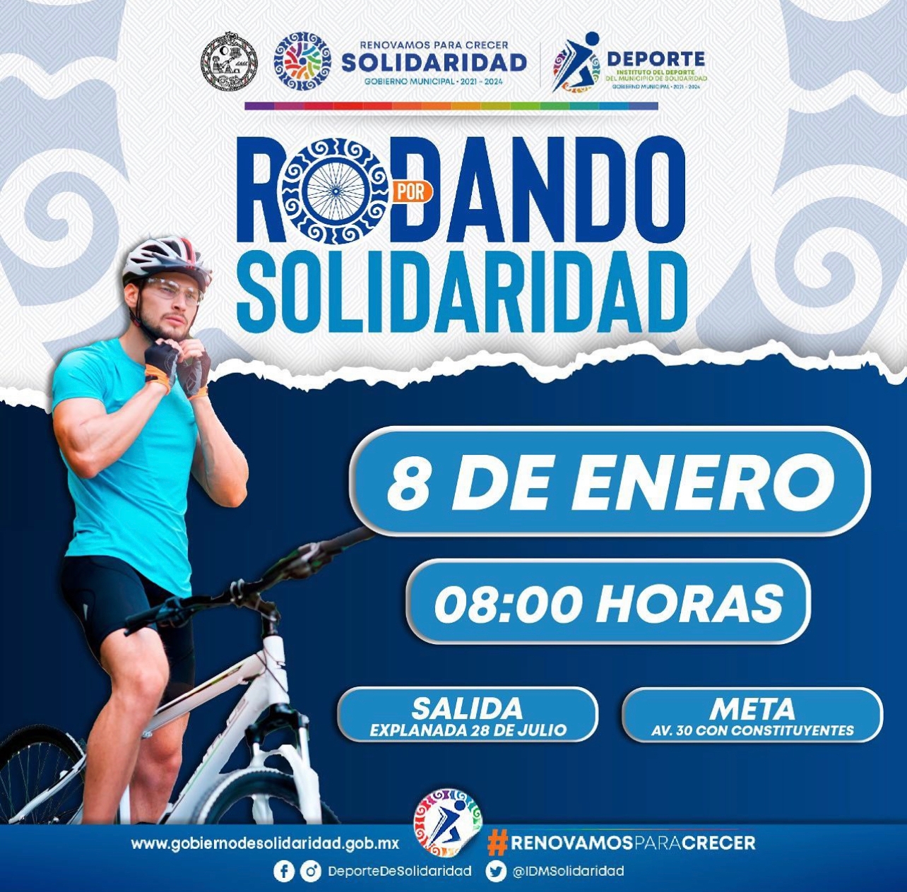 Se reactiva rodando por Solidaridad en este 2023 – H. Ayuntamiento de Solidaridad
