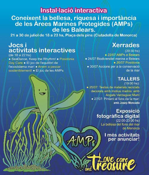 Vine a conèixer la bellesa, la riquesa i la importància de les àrees marines protegides de les Balea