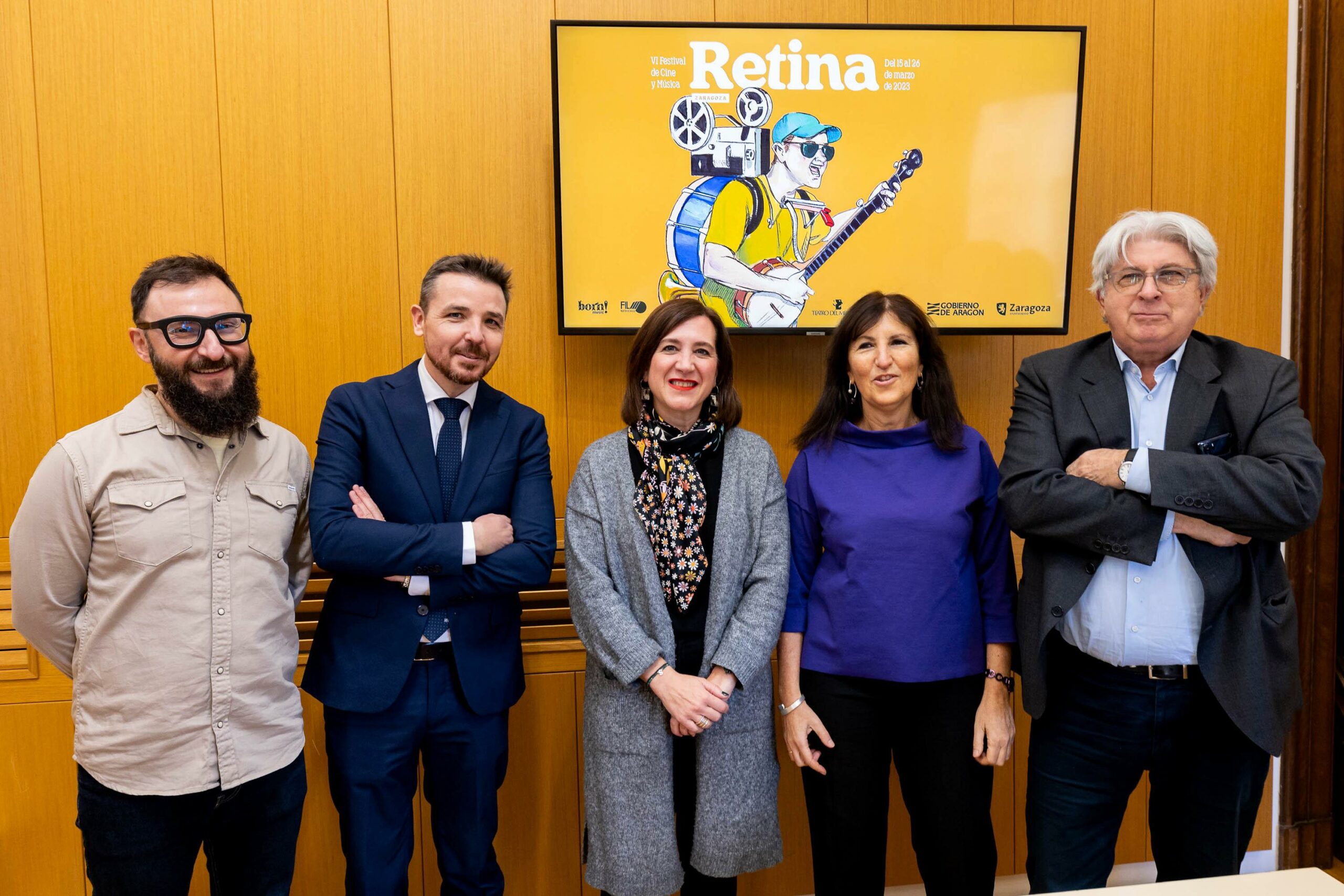 Vuelve esta primavera el Festival Retina con nuevas poyecciones y música en directo. Noticia. Ayuntamiento de Zaragoza