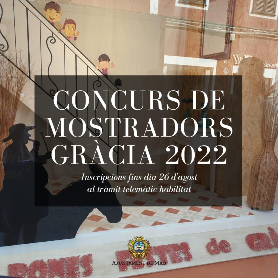 mostradors de les festes de Gràcia 2022