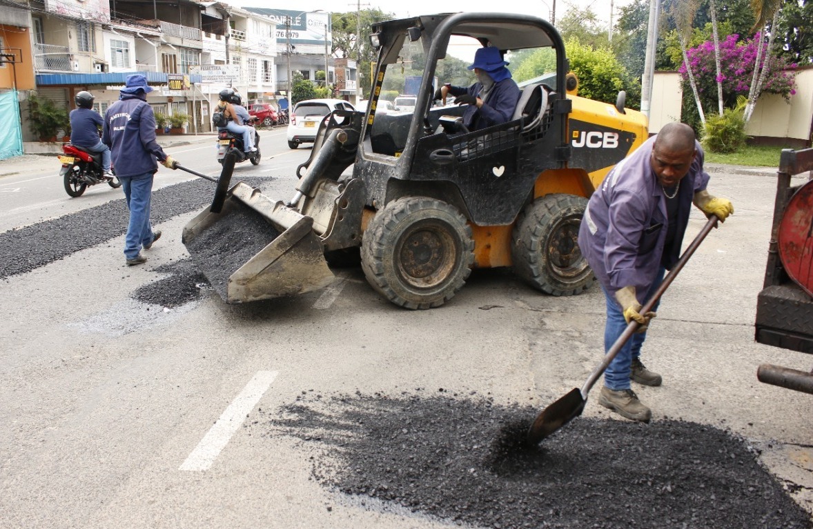 ¡Volvimos con el Plan Bacheo a las calles de Palmira!