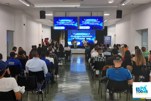 Alcaldía de Armenia acompañó a cerca de 100 jóvenes en la Asamblea Municipal de Juventud
