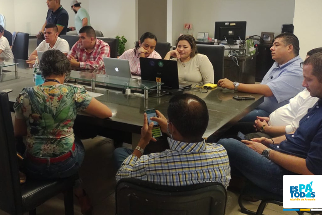 Alcaldía de Armenia participa en la búsqueda de construcción de una planta de aprovechamiento de los residuos pétreos
