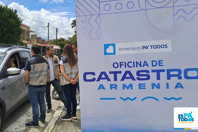 Armenia tiene 100% actualizada su gestión catastral, lo que significa equidad y desarrollo Pa' Todos