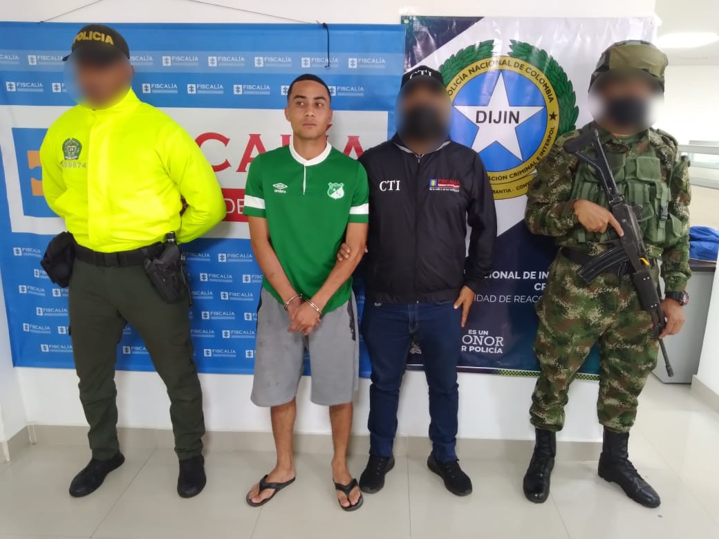 Capturamos a un hombre señalado como responsable de un caso de homicidio en zona rural de Palmira -