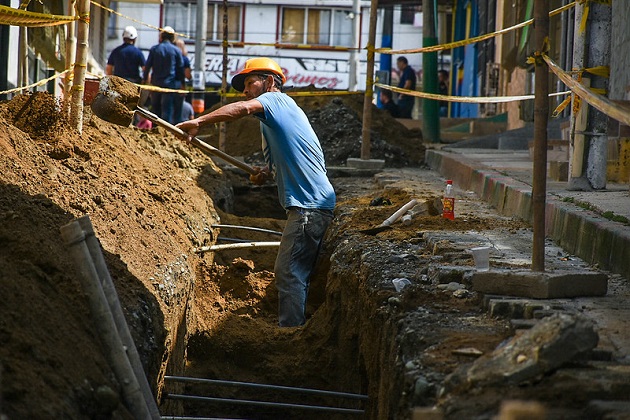 Con un 95% de avance en la obra del barrio Arrayanes, EPA mejora el sistema de alcantarillado