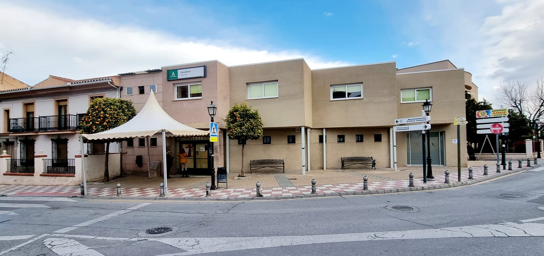 Consultas médicas de tarde en el Centro de Salud de Cúllar Vega