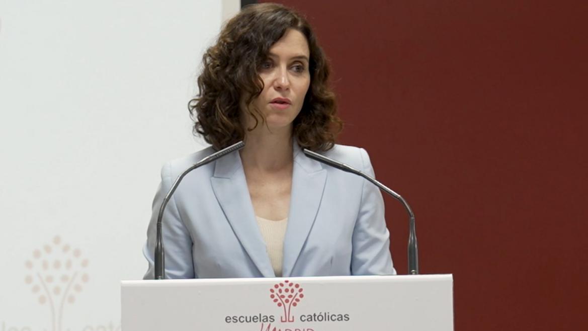 Díaz Ayuso anuncia un aumento del 15% en la inversión para centros educativos concertados con el fin de multiplicar sus recursos
