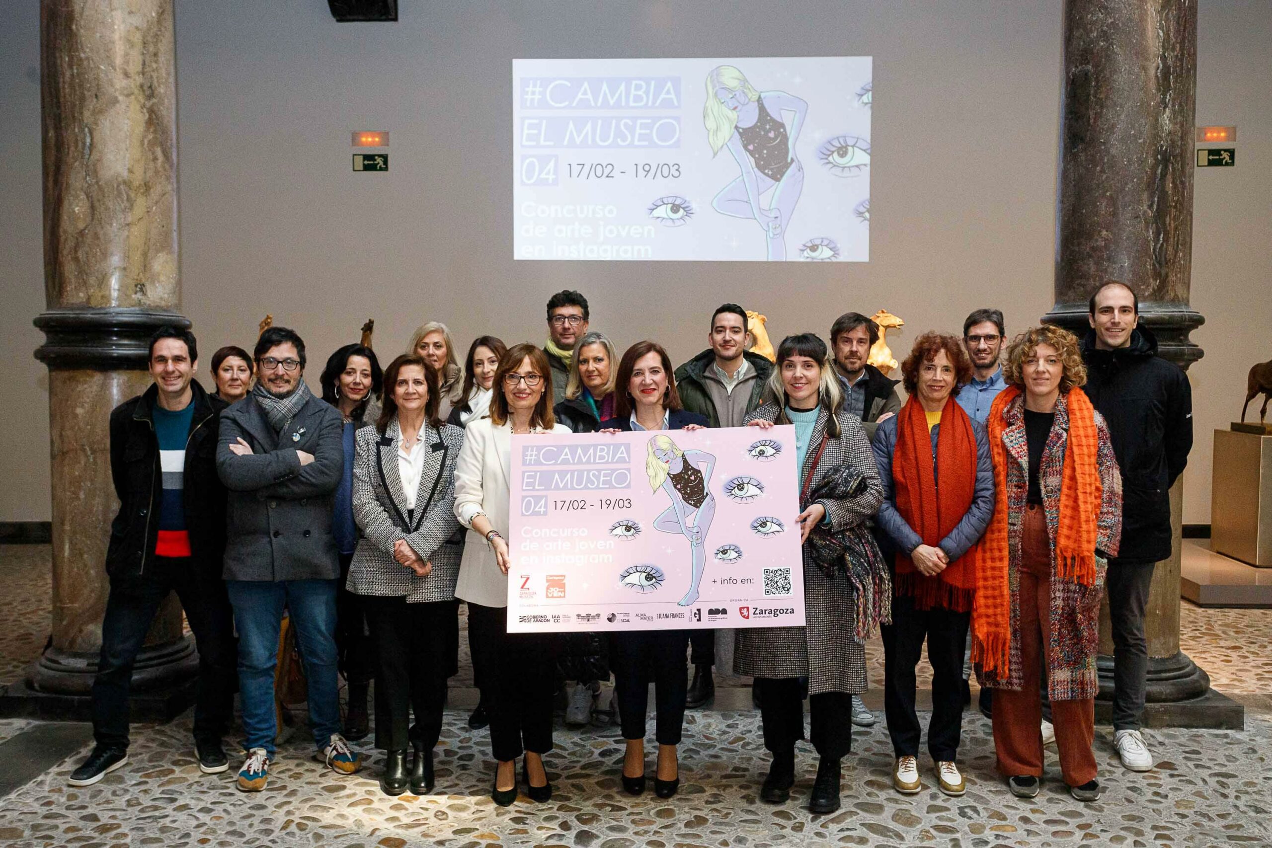 El Ayuntamiento convoca una nueva edición del concurso juvenil en Instagram #cambiaelmuseo4. Noticia. Ayuntamiento de Zaragoza