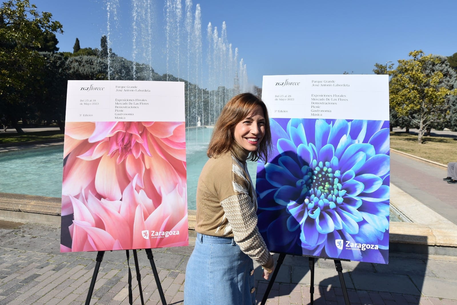 El Festival Zaragoza Florece presenta la imagen de su próxima edición. Noticia. Ayuntamiento de Zaragoza
