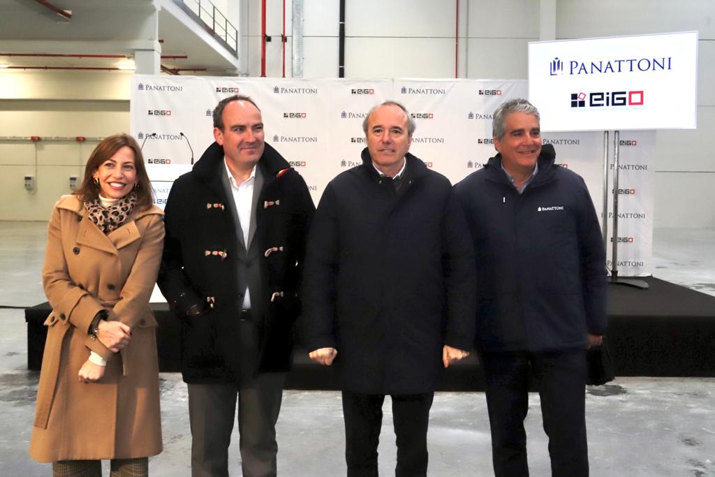 El alcalde de Zaragoza participa en el acto de entrega del nuevo edificio de Panattoni. Noticia. Ayuntamiento de Zaragoza