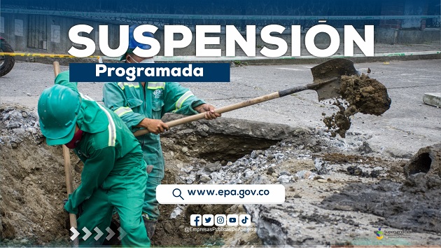 Hoy, suspensión del servicio de acueducto en sector del norte de Armenia