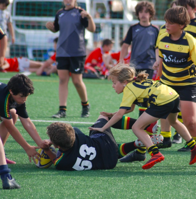 Jornada de Rugby Femenino en el Campo Julián Ariza de Torrelodones