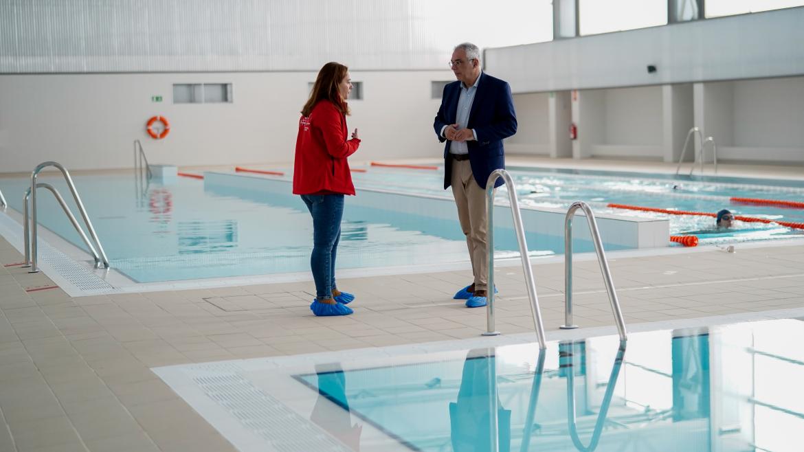 La Comunidad de Madrid inaugura en Getafe el Complejo Deportivo y Centro Acuático San Isidro