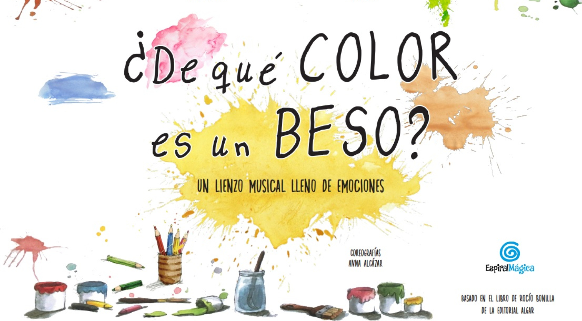 La obra infantil '¿De qué color es un beso?' abre la programación teatral de febrero