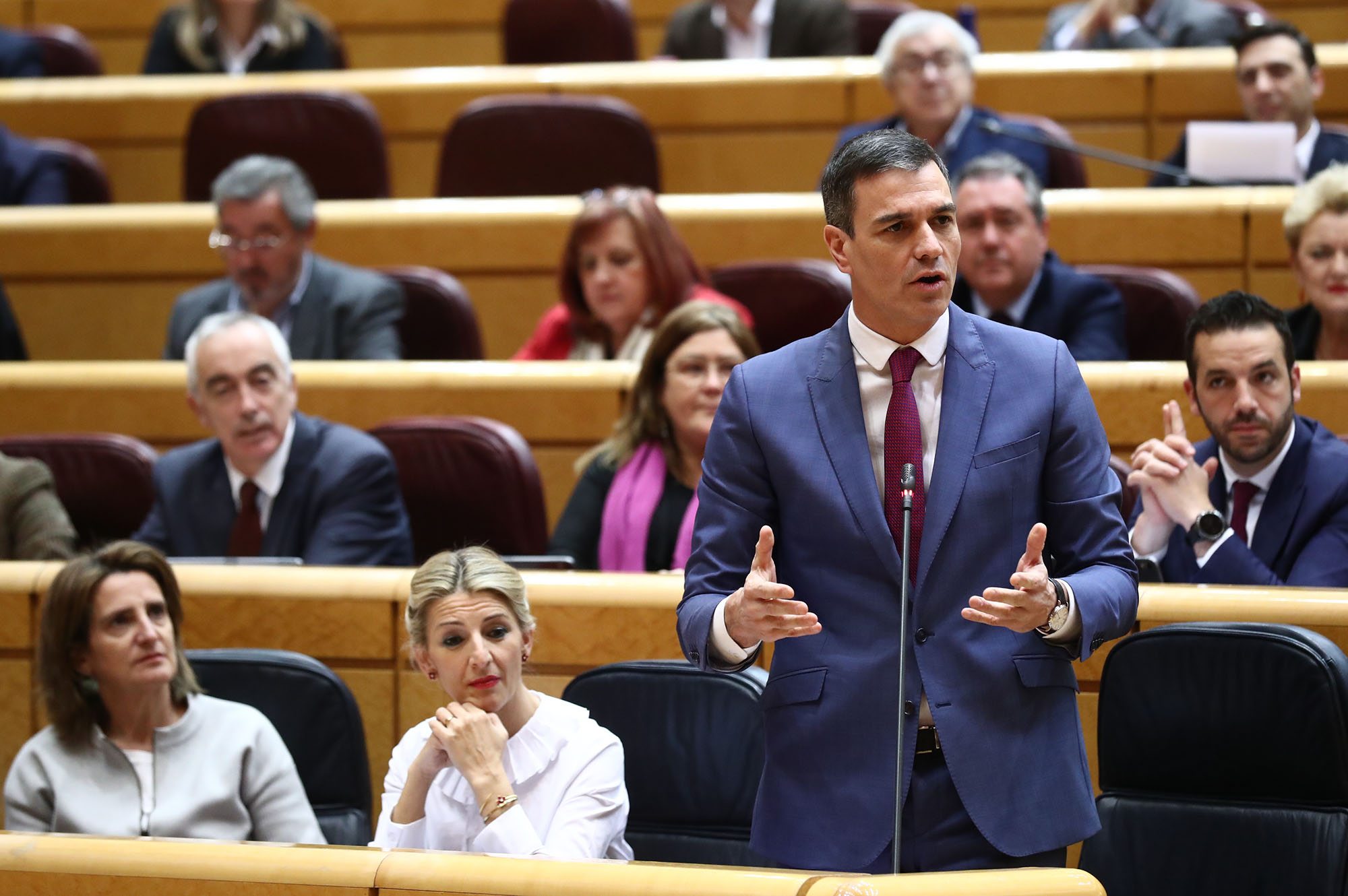 "La voluntad política para aprobar la primera ley estatal de vivienda es total" [Presidente/Actividad]