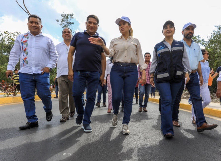Lili Campos rescata vialidades importantes – H. Ayuntamiento de Solidaridad
