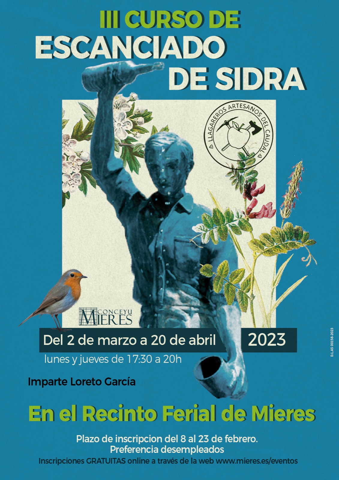 Mieres pone en marcha el III Curso de Escanciado de Sidra Comarca del Caudal