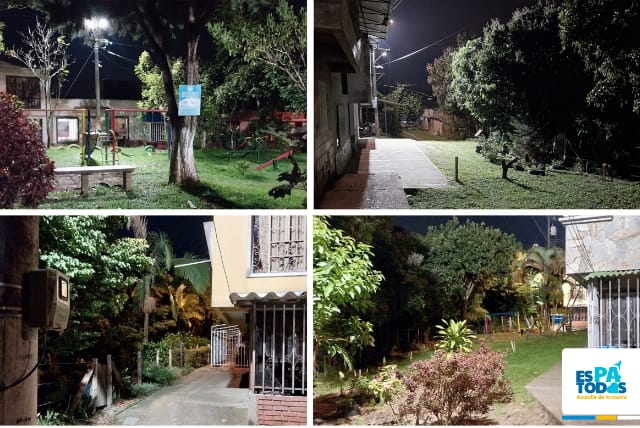 Parques y escenarios deportivos, primeros puntos iluminados con la expansión del alumbrado público; proyecto por $1.800 millones que hoy hace realidad José M. Ríos