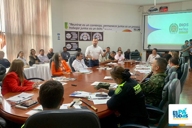 Policía Nacional busca aumentar el pie de fuerza en Armenia y el departamento, así se concluyó en Consejo de Seguridad