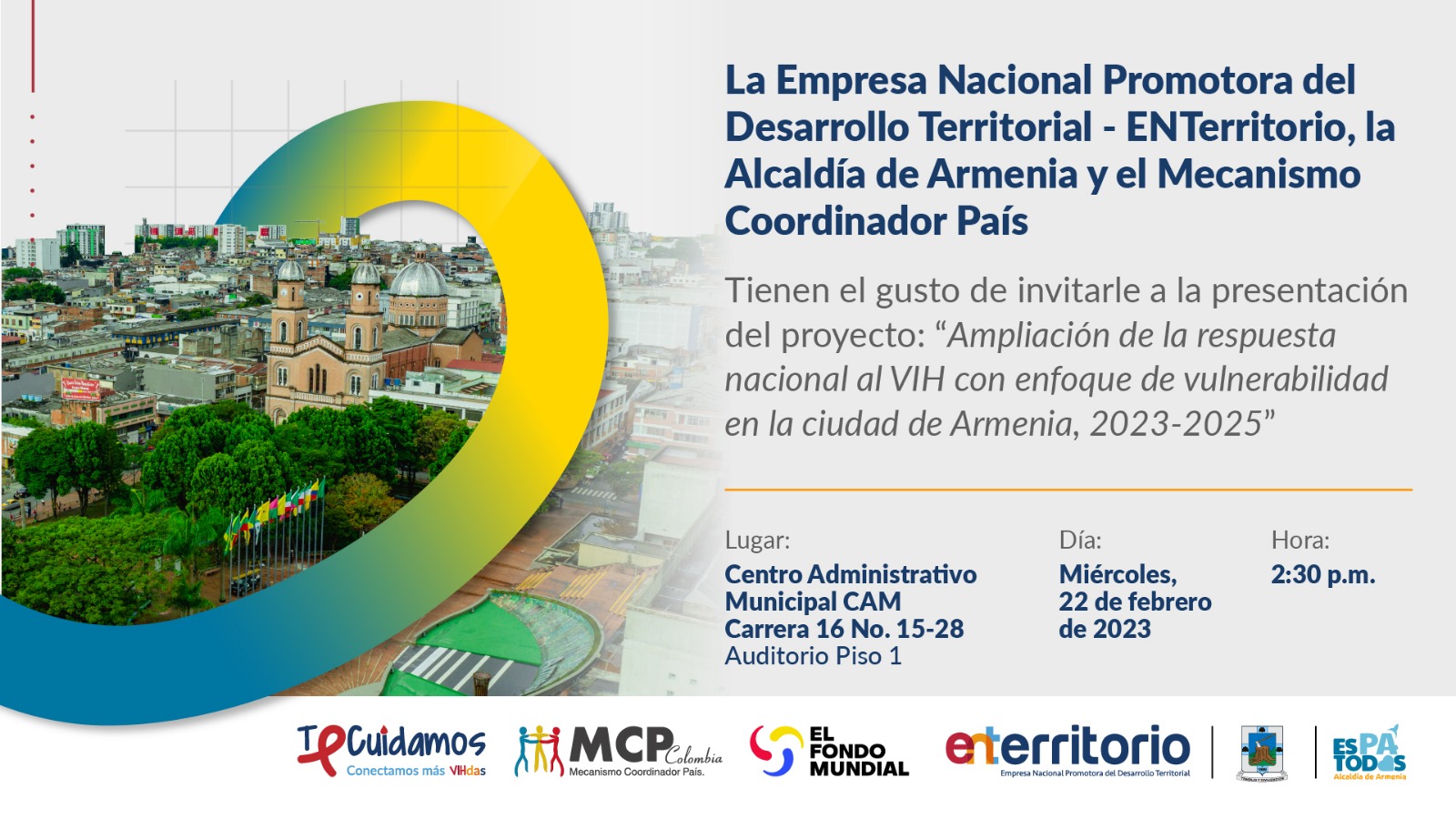 Presentación a medios: Estrategias para prevención, diagnóstico y tratamiento del VIH que beneficiarán a 15 mil personas