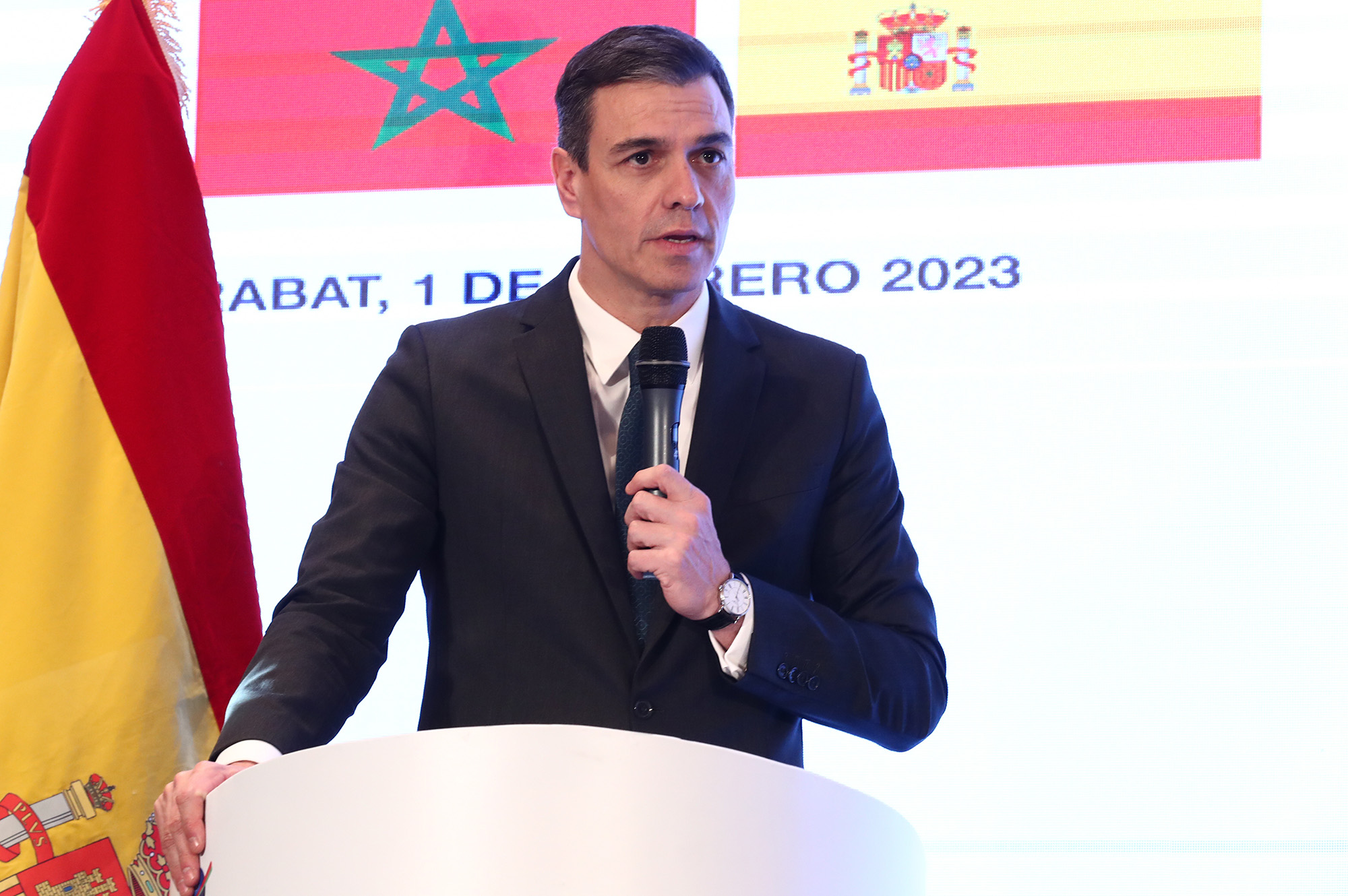 Sánchez destaca en Rabat la fortaleza de las relaciones comerciales y de inversión entre España y Marruecos