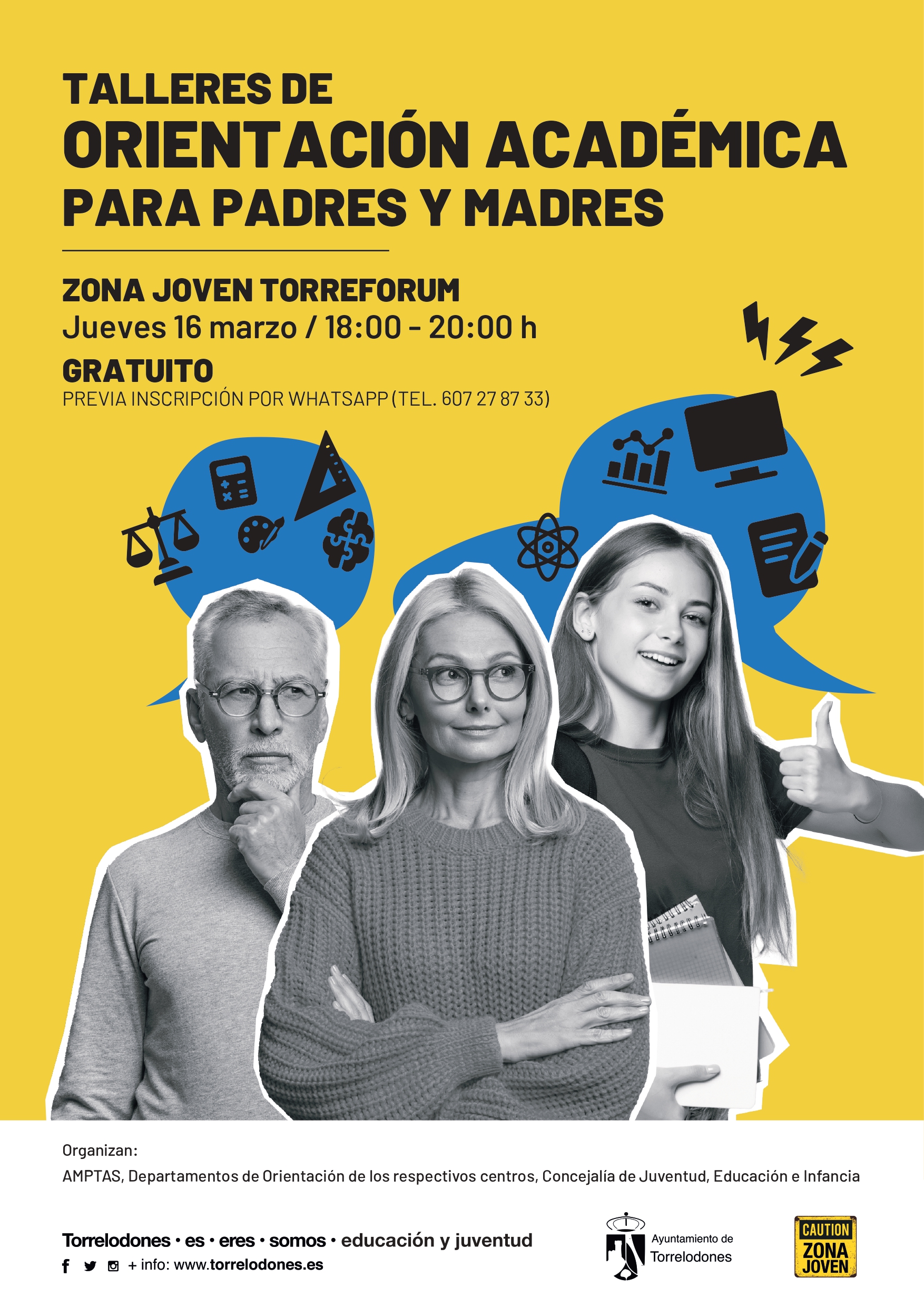 Taller de Orientación Académica para Madres y Padres