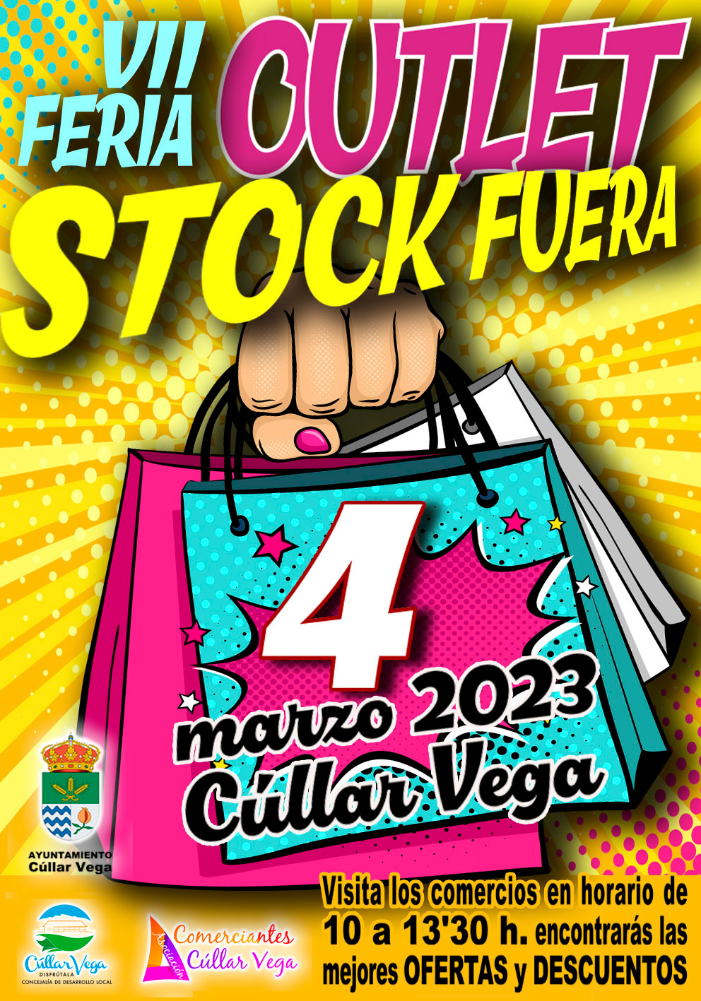 VII Feria Outlet en Cúllar Vega el 4 de marzo