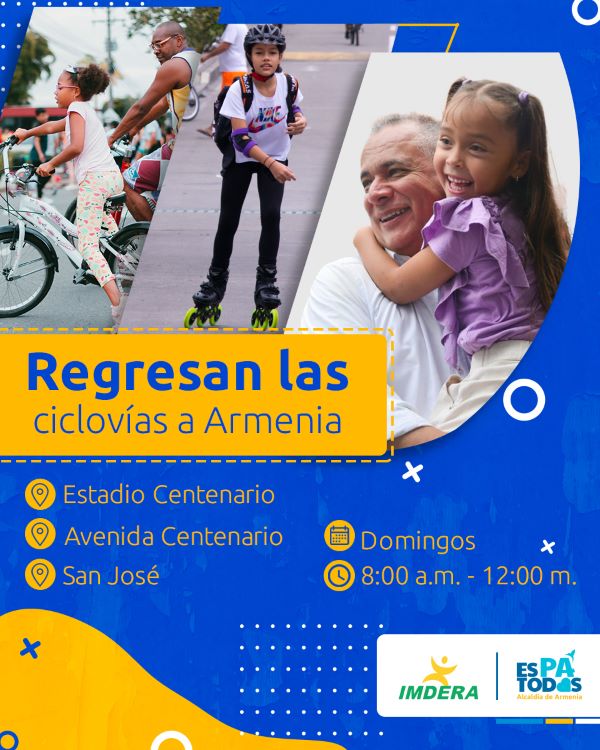 Vuelven las jornadas de ciclovías este domingo