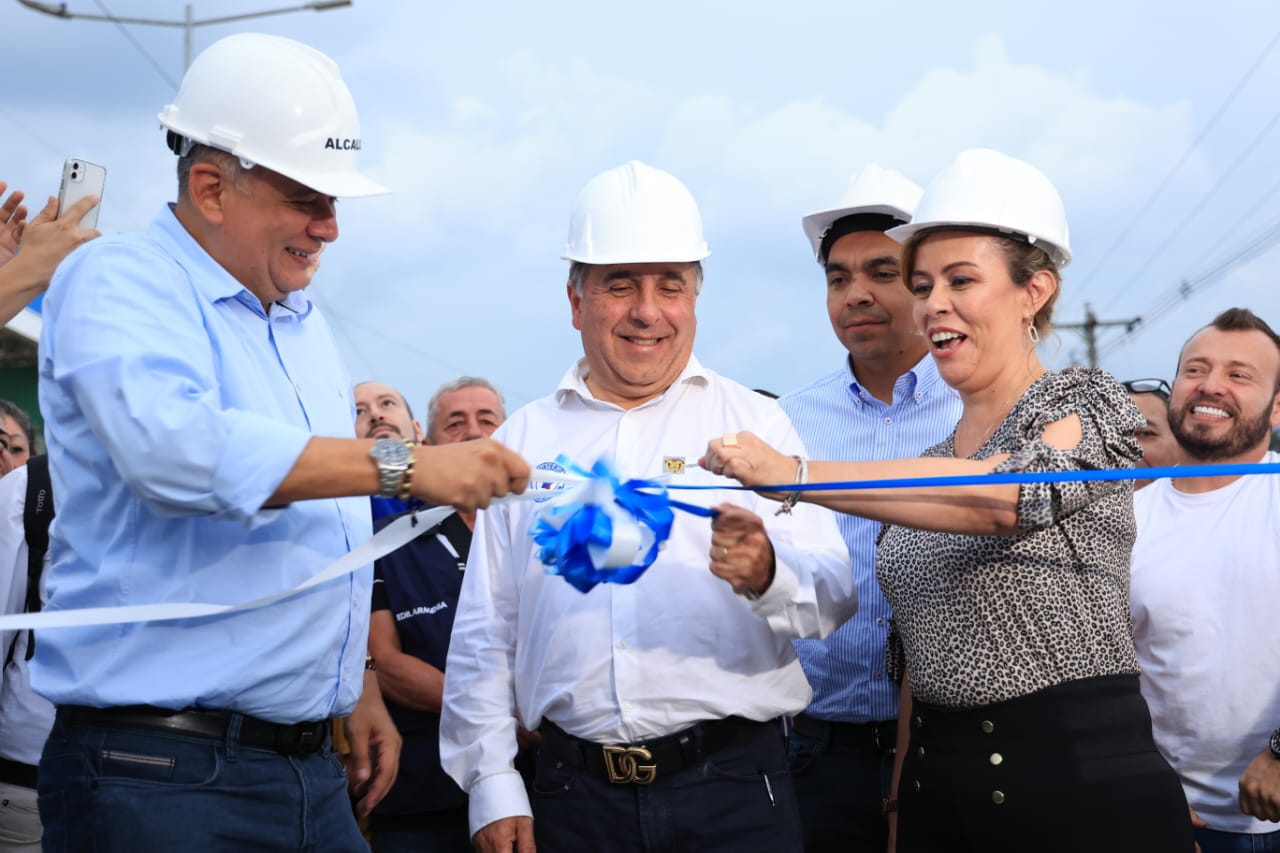 ¡Cumpliéndole a los cuyabros! Alcalde José M. Ríos y Ministro de Transporte inauguraron calzada Tres Esquinas – Malibú; una obra por más de $4.715 millones que todos los ciudadanos esperaban