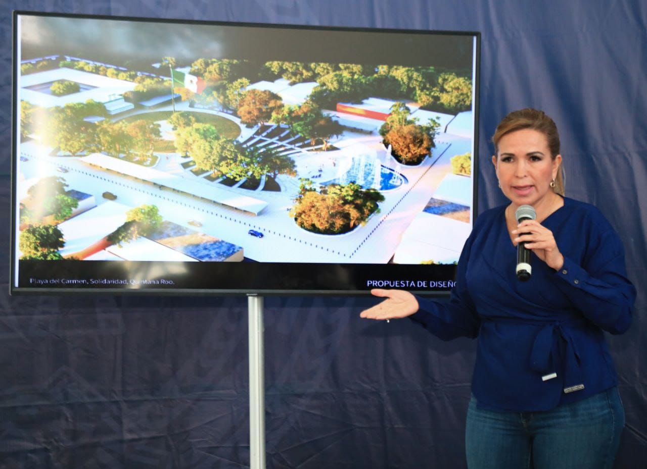 A punto de iniciar la renovación de la Plaza 28 de Julio – H. Ayuntamiento de Solidaridad