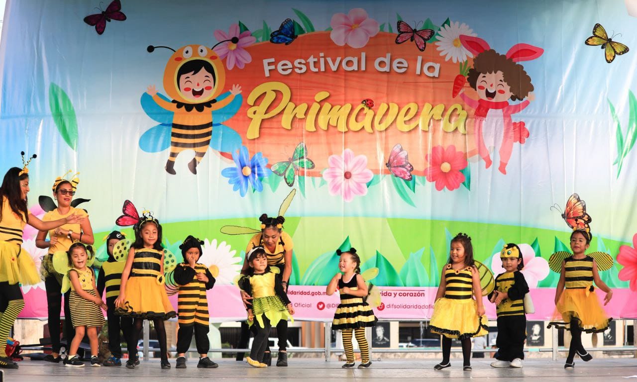 Con desfile y festival reciben la primavera – H. Ayuntamiento de Solidaridad