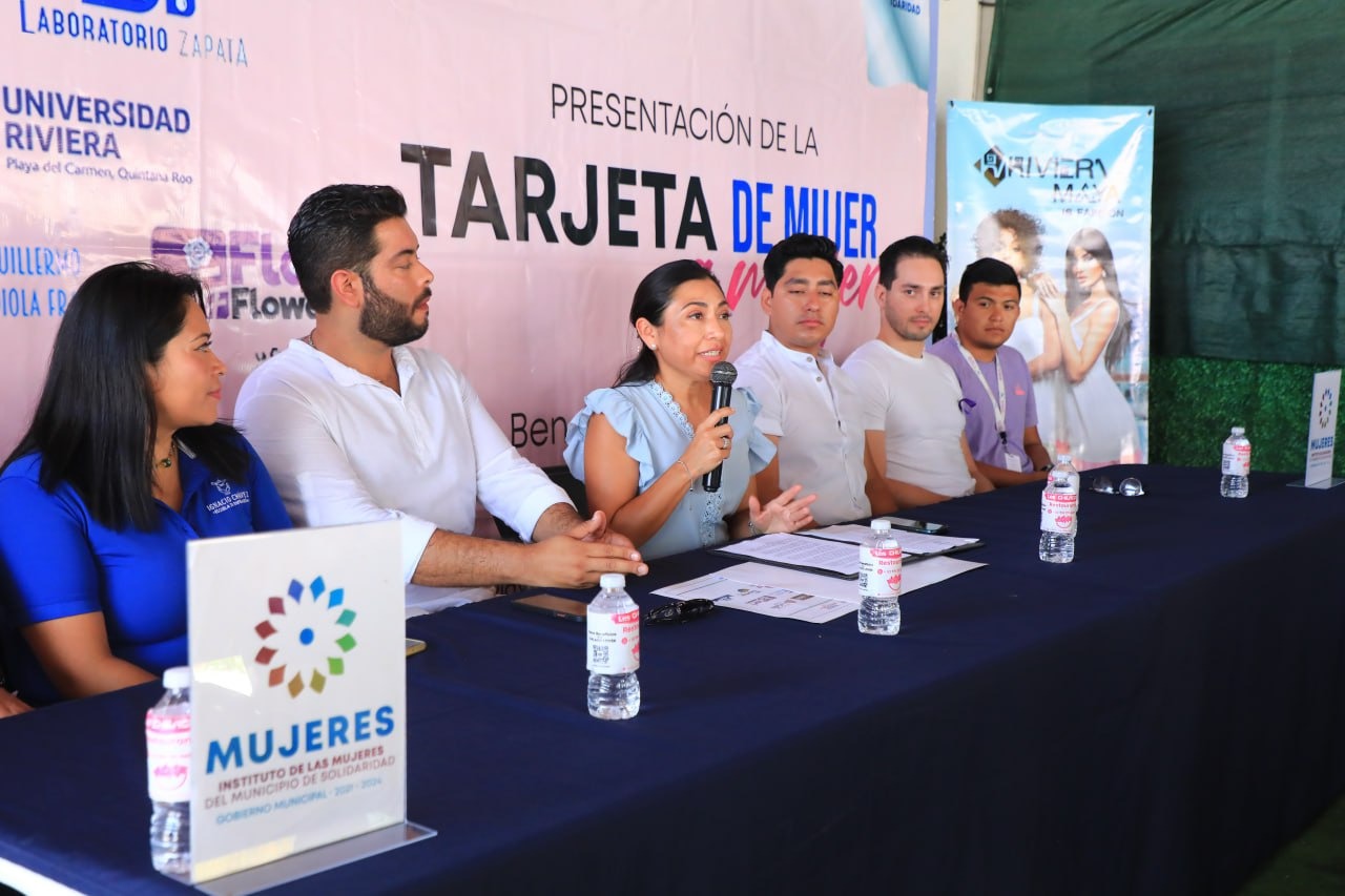 Crean tarjeta de descuentos para mujeres solidarenses – H. Ayuntamiento de Solidaridad